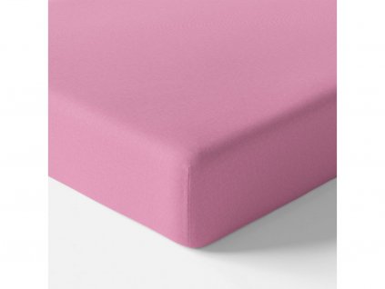 EEVI Bavlněné prostěradlo 120x60 Růžové