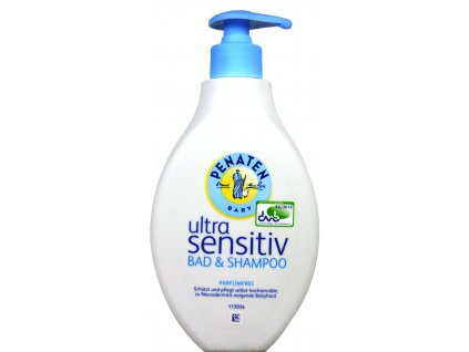Penaten Ultra Sensitive Dětská koupel a šampon 400ml