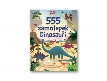 555 samolepek Dinosauři