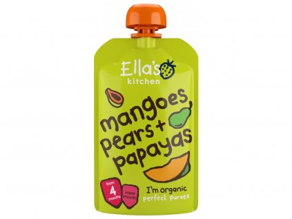 Ella's Kitchen BIO Mango, hruška a papája (120g)
