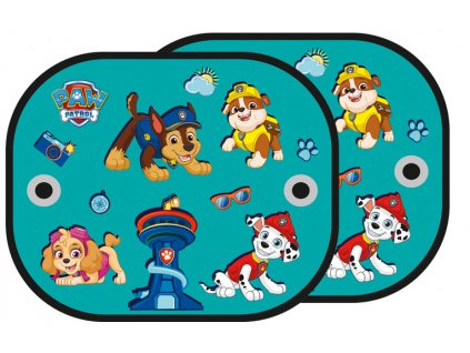 Stínítko do auta Paw Patrol zelené