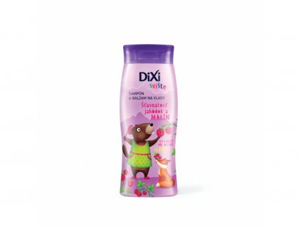 DiXi Svište Šampon a balzám na vlasy Šťavnatost jahůdek a malin 250ml