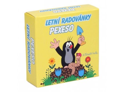 Pexeso v krabičce Krtek Letní radovánky