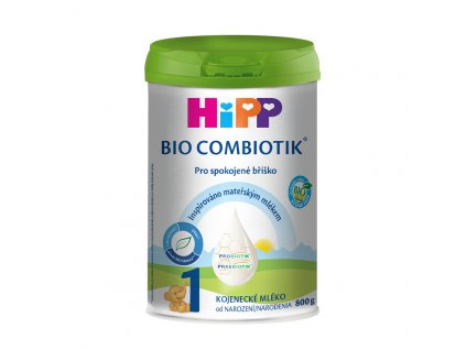 HiPP BIO Combiotik 1 Počáteční mléčná kojenecká výživa 800g DÓZA