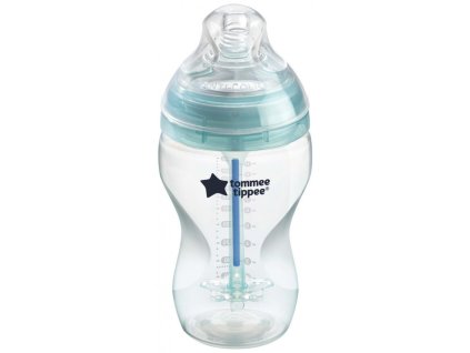 Tommee Tippee Kojenecká lahev Advanced ANTI COLIC 340 ml 0m+ tyrkysová