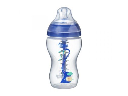 Tommee Tippee Kojenecká lahev Advanced ANTI COLIC 340 ml 0m+ modrá
