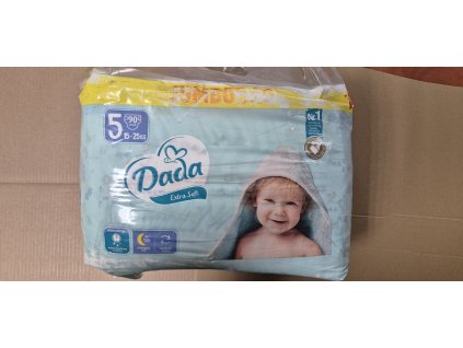 POŠKOZENÉ ZBOŽÍ - Dada JUMBOBAG extra soft 5 JUNIOR, 15-25kg, 90ks