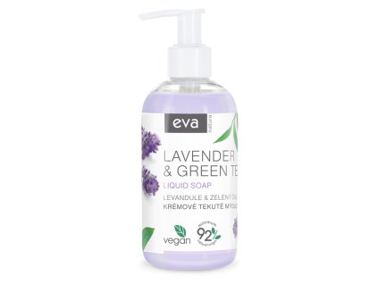 Eva Natura Krémové tekuté mýdlo Levandule & Zelený čaj 250ml