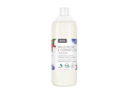 Eva Natura Krémové tekuté mýdlo Divoká růže & Chrpa 1000ml