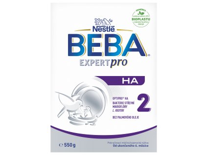 BEBA EXPERTpro HA 2, pokračovací mléčná kojenecká výživa, 550g