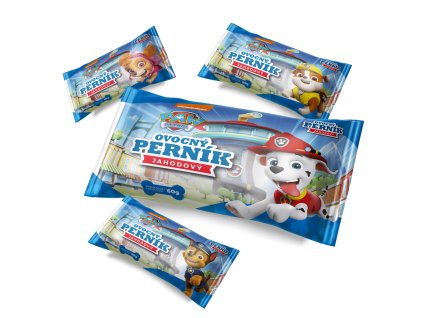 REJ Perník Tlapková patrola jahodový 4x60g