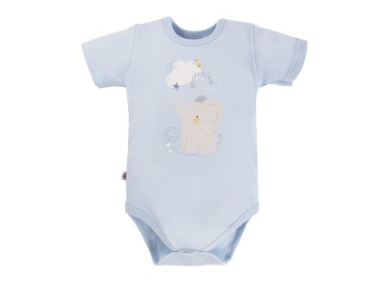 Body s krátkým rukávem MELLOW modré 74