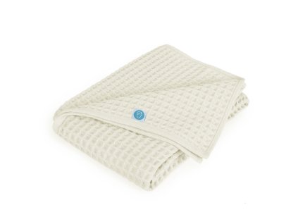 CEBA Dětská bavlněná deka 90x90cm krémová