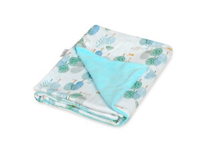 BabyMatex Dětská deka VELLO 75x100cm modrá