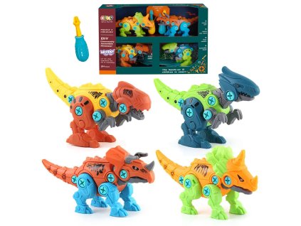 WOOPIE Stavebnice šroubovací Dinosauři