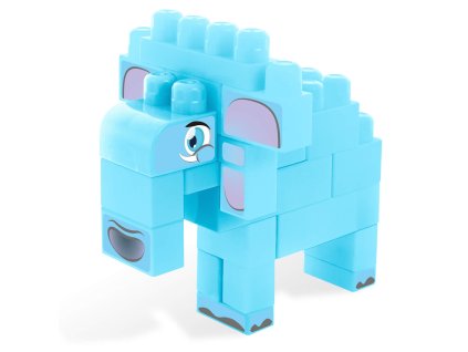 WADER Stavebnice Baby Blocks Safari Slon