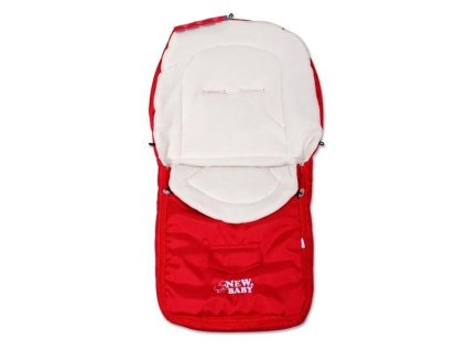 New Baby Zimní fusak Classic Fleece červený
