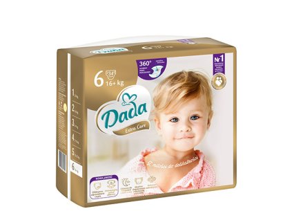 Dada extra care vel.6, 16+kg, 34ks