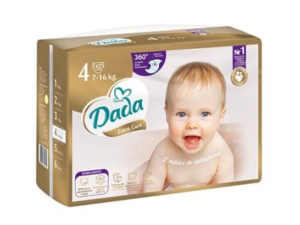 Dada extra care vel.4, 7 16kg, 42ks