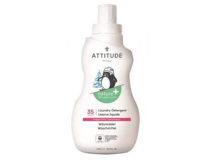 Prací gel pro děti ATTITUDE bez vůně 1050 ml (35 pracích dávek)