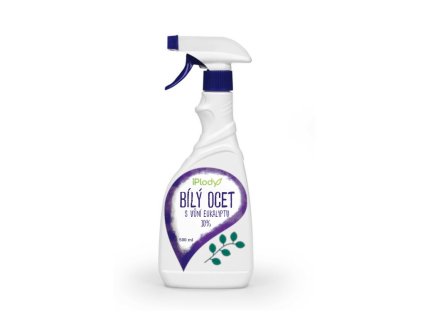 iPlody Ocet bílý 10 % na úklid s vůní eukalyptu rozprašovač 500ml