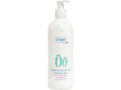 Ziaja Baby Mycí gel na tělo a vlasy Tučňák 400ml