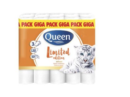 Queen toaletní papír 3vrstvý 50ks