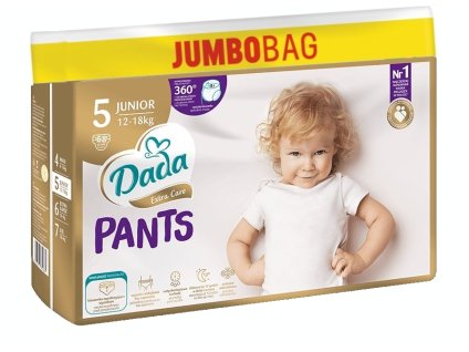 Dada JUMBOBAG extra care PANTS 5, 12-18kg, 68ks