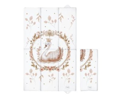 CEBA BABY Skládací přebalovací podložka 60x40cm Labuť