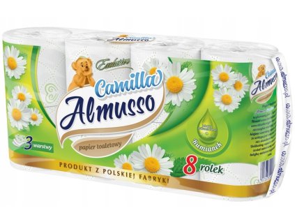 Almusso Camilla toaletní papír 3vrstvý 8ks