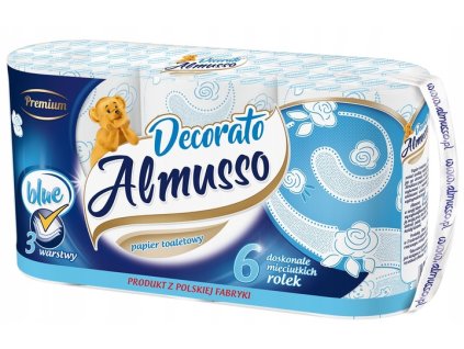 Almusso Decorato toaletní papír 3vrstvý 6ks