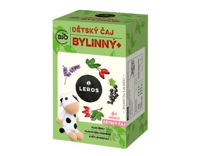 LEROS Bio dětský čaj bylinný+ 20x2g