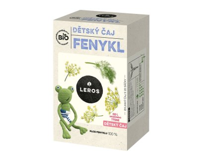 LEROS Bio Dětský čaj Fenykl 20x1,5g