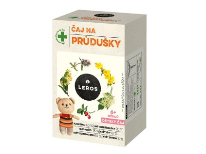LEROS Dětský čaj Na průdušky 20x1,5g