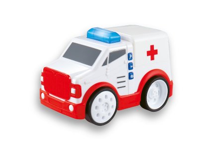 SMILY PLAY Dětské auto se zvukem Sanitka