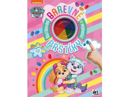 Barevné prstíky Paw Patrol růžové