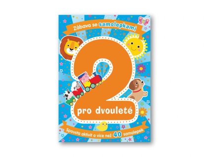 Zábava se samolepkami pro dvouleté