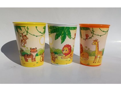 TVAR Dětský kelímek 250ml Džungle