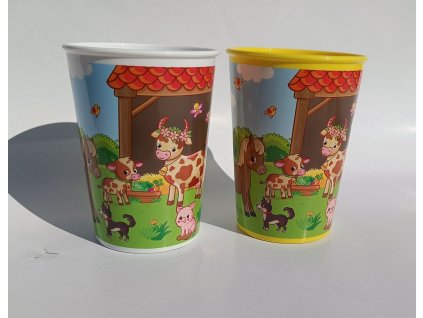 TVAR Dětský kelímek 250ml Farma (dívka)