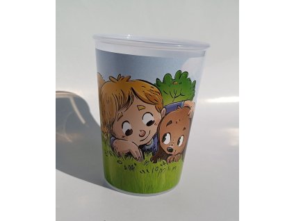 TVAR Dětský kelímek 250ml Kluk a pes