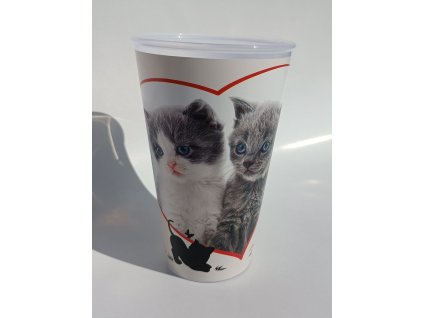TVAR Dětský kelímek 400ml Koťata