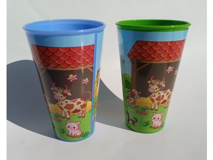 TVAR Dětský kelímek 400ml Farma (kluk)