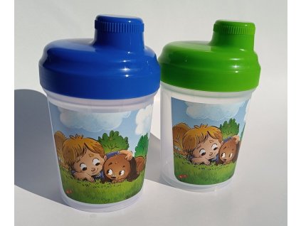 TVAR Dětská lahev 300450ml Kluk a pes