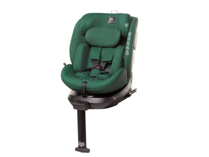 4BABY Autosedačka ENZO FIX 40 150 cm (0 36kg) Tmavě zelená 0