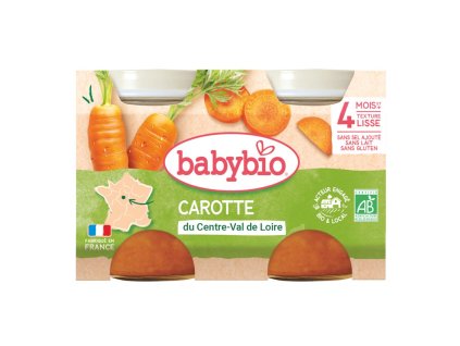 BABYBIO Mrkev (2x130g)