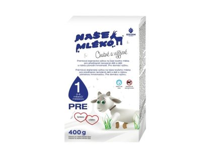 NAŠE MLÉKO PRE 1, 400g