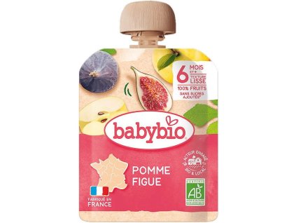 BABYBIO Kapsička jablko, fíky 90g