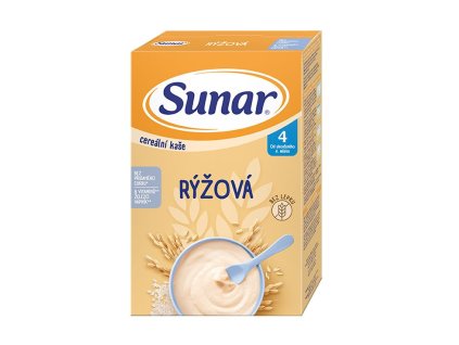 Sunar Cereální kaše rýžová 210g