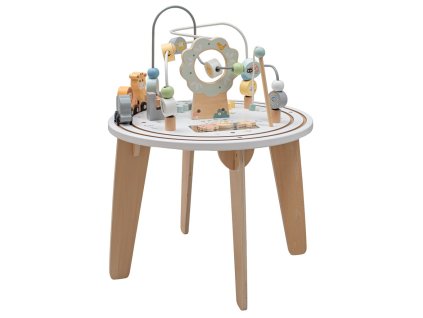 Baby Mix Dřevěný multifunkční stoleček Montessori