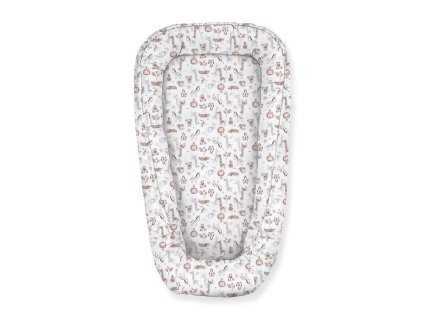 ALBERO MIO Hnízdo pro miminko Zoo svět